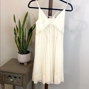 BCBG Cream Cocktail Dress